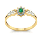 Anel de Formatura de Nutrição Lovely Ouro 18k