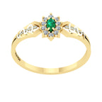 Anel de Formatura de Medicina Lovely Ouro 18k