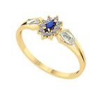 Anel de Formatura de Engenharia Civil Lovely Ouro 18k