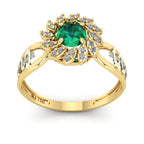 Anel de Formatura de Medicina Magnus Flos II Ouro 18k