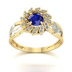 Anel de Formatura de Pedagogia Magnus Flos II Ouro 18k