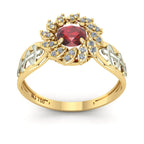 Anel de Formatura de Odontologia Magnus Flos II Ouro 18k