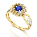 Anel de Formatura de Fonoaudiologia Magnus Flos II Ouro 18k