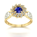 Anel de Formatura de Engenharia Agronômica Magnus Flos II Ouro 18k