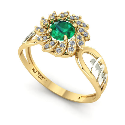 Anel de Formatura de Medicina Magnus Flos II Ouro 18k