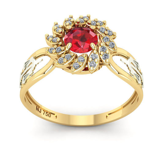 Anel de Formatura de Direito Magnus Flos II Ouro 18k