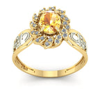 Anel de Formatura de Farmácia Magnus Flos Ouro 18k