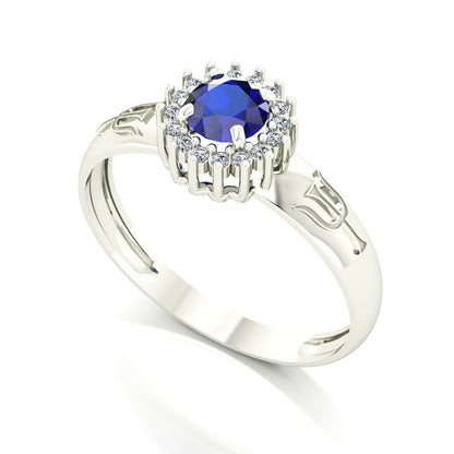 Anel de Formatura de Psicologia Majestic Ouro 18k