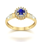 Anel de Formatura de Recursos Humanos Majestic Ouro 18k