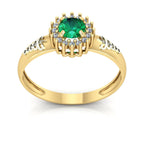 Anel de Formatura de Fisioterapia Majestic Ouro 18k