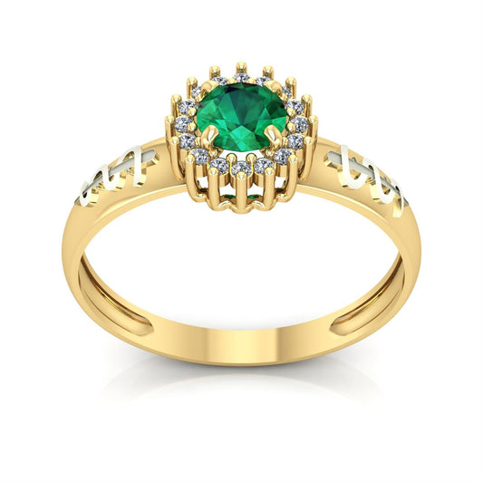 Anel de Formatura de Medicina Majestic Ouro 18k