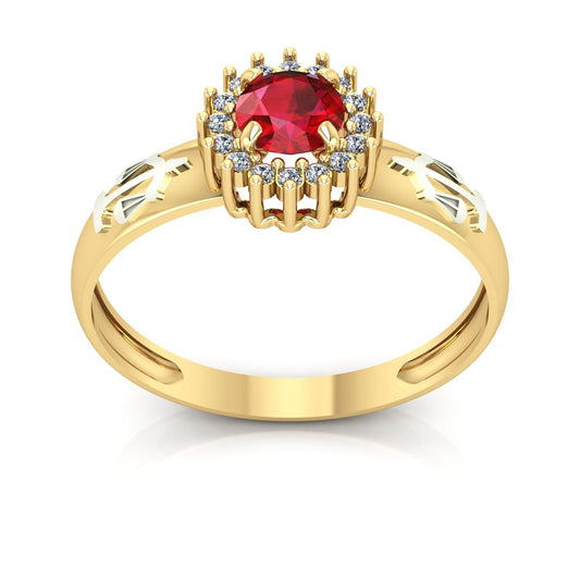 Anel de Formatura de Direito Majestic Ouro 18k