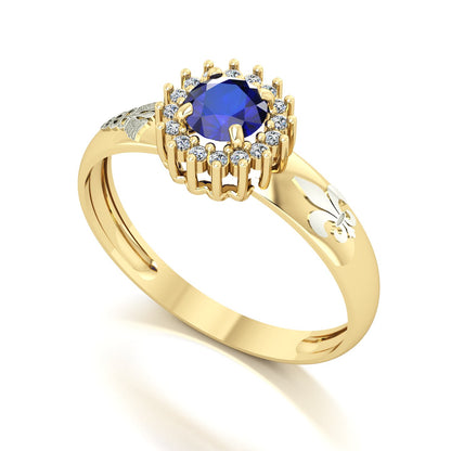 Anel de Formatura de Pedagogia Majestic Ouro 18k