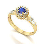 Anel de Formatura de Recursos Humanos Majestic Ouro 18k