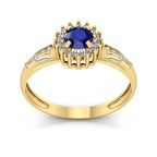 Anel de Formatura de Psicologia Majestic Ouro 18k