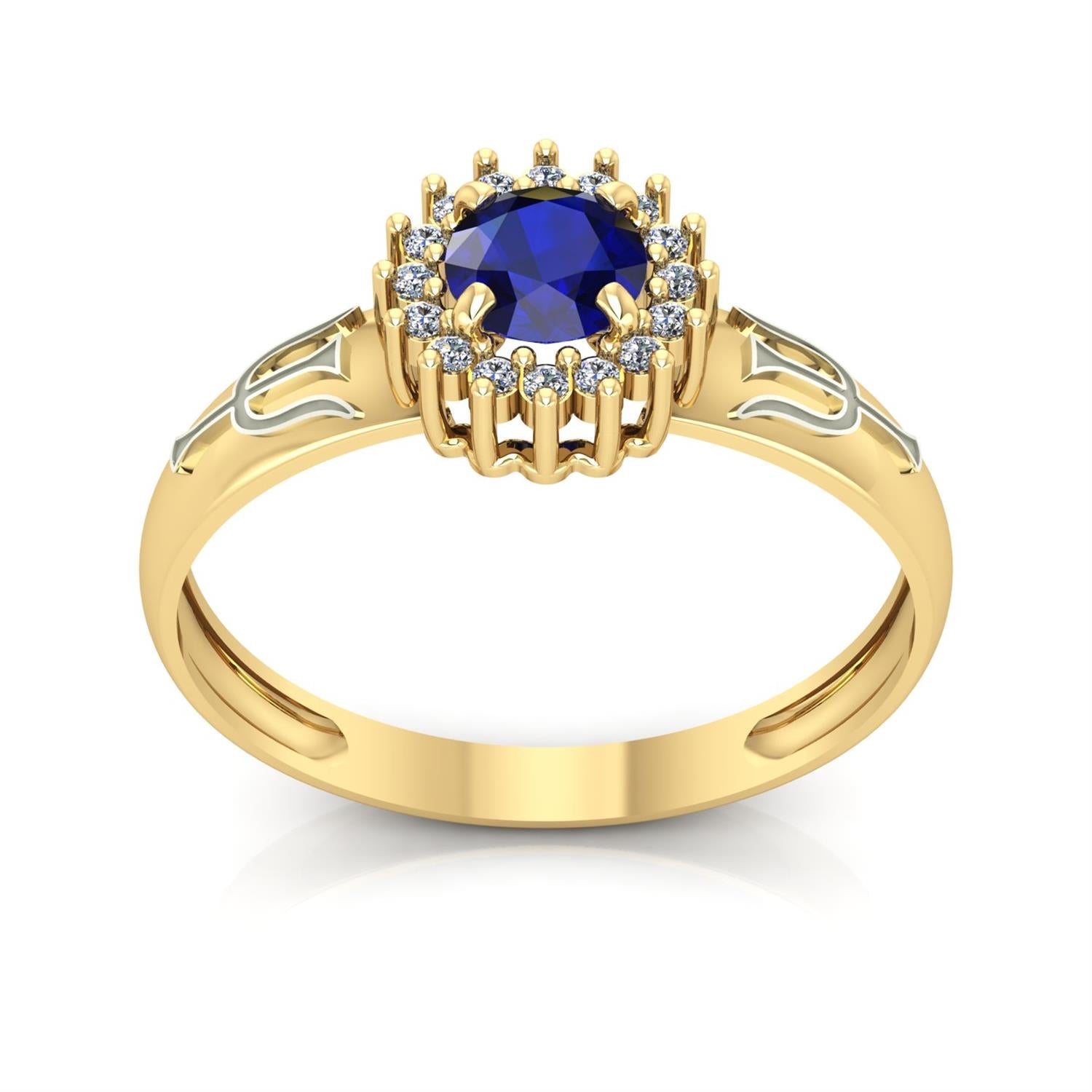 Anel de Formatura de Psicologia Majestic Ouro 18k