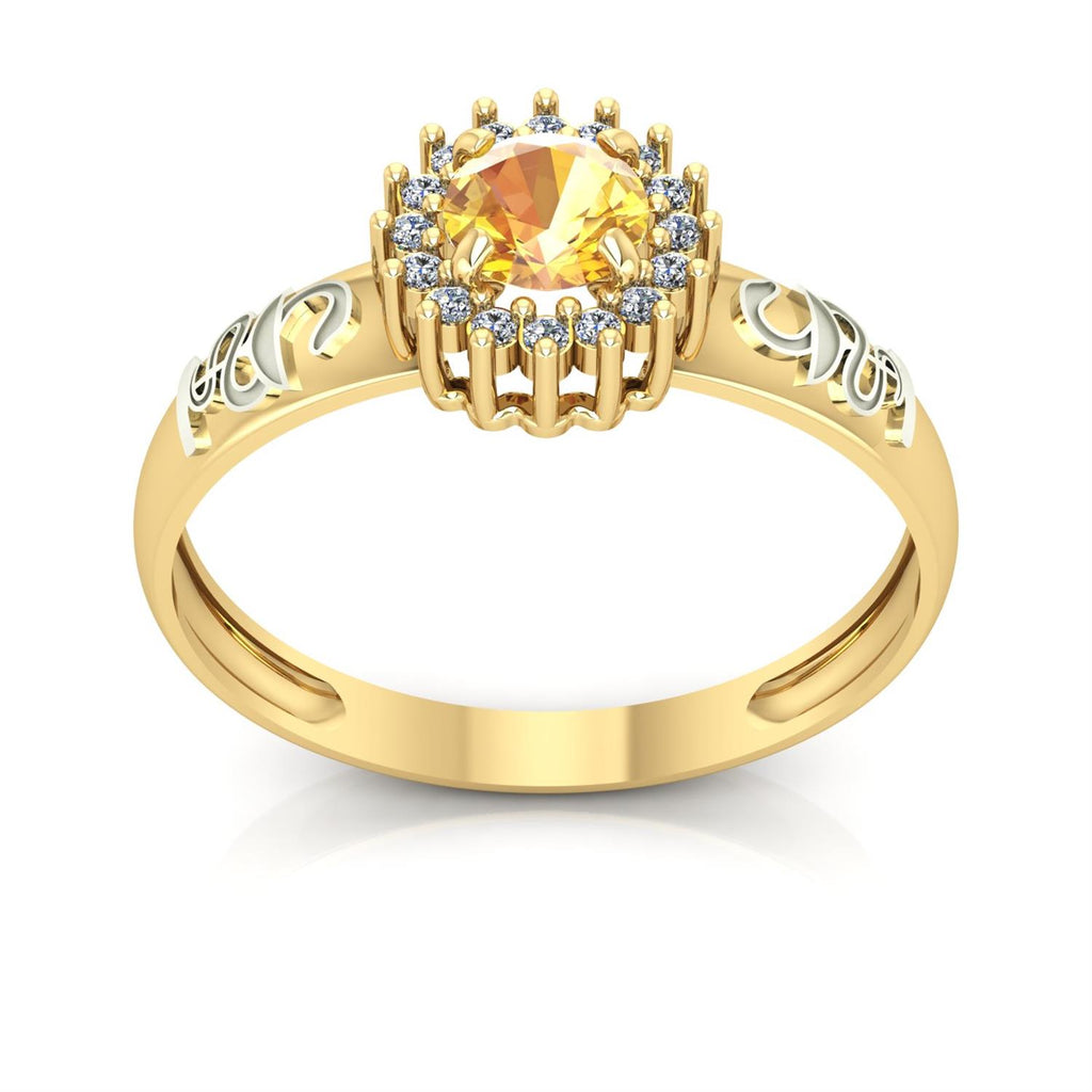 Anel de Formatura de Farmácia Majestic Ouro 18k