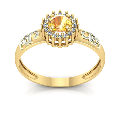 Anel de Formatura de Farmácia Majestic Ouro 18k