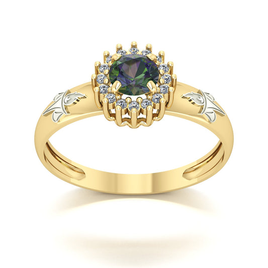 Anel de Formatura de Serviço Social Majestic Ouro 18k (Cópia)
