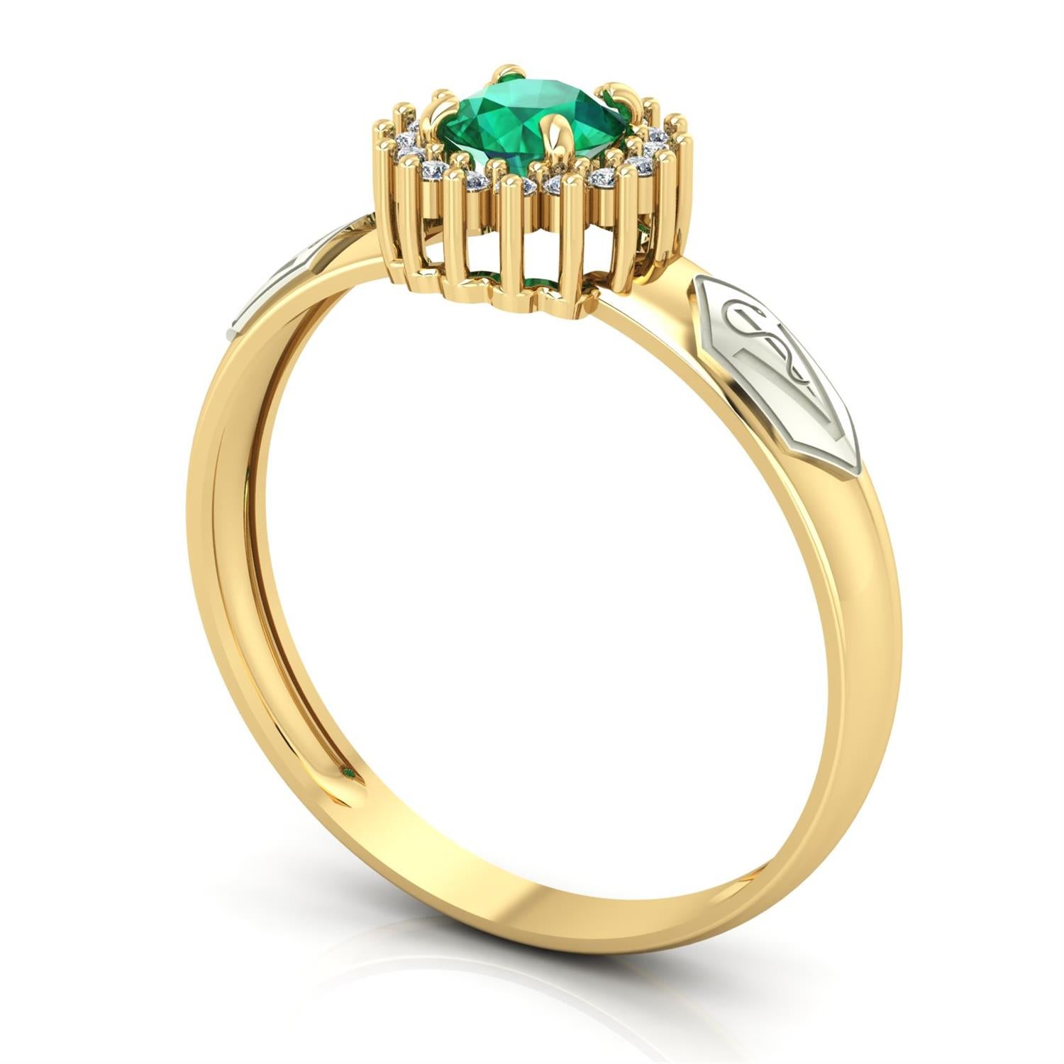 Anel de Formatura de Veterinária Majestic Ouro 18k