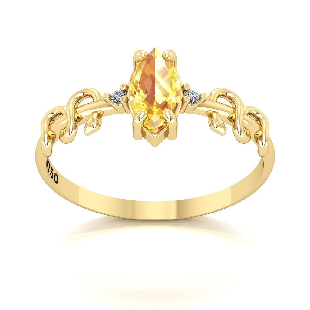 Anel de Formatura Meli Snakes de Farmácia Ouro 18k