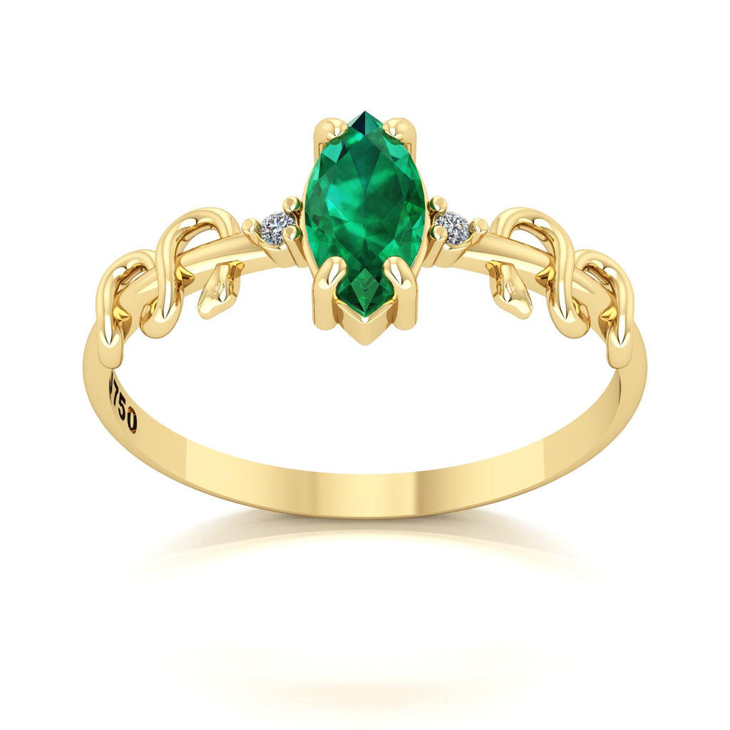 Anel de Formatura Meli Snakes de Medicina Ouro 18k