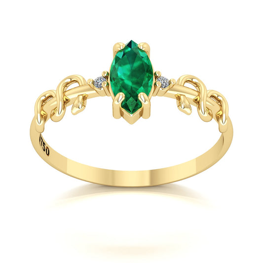 Anel de Formatura Meli Snakes de Medicina Ouro 18k