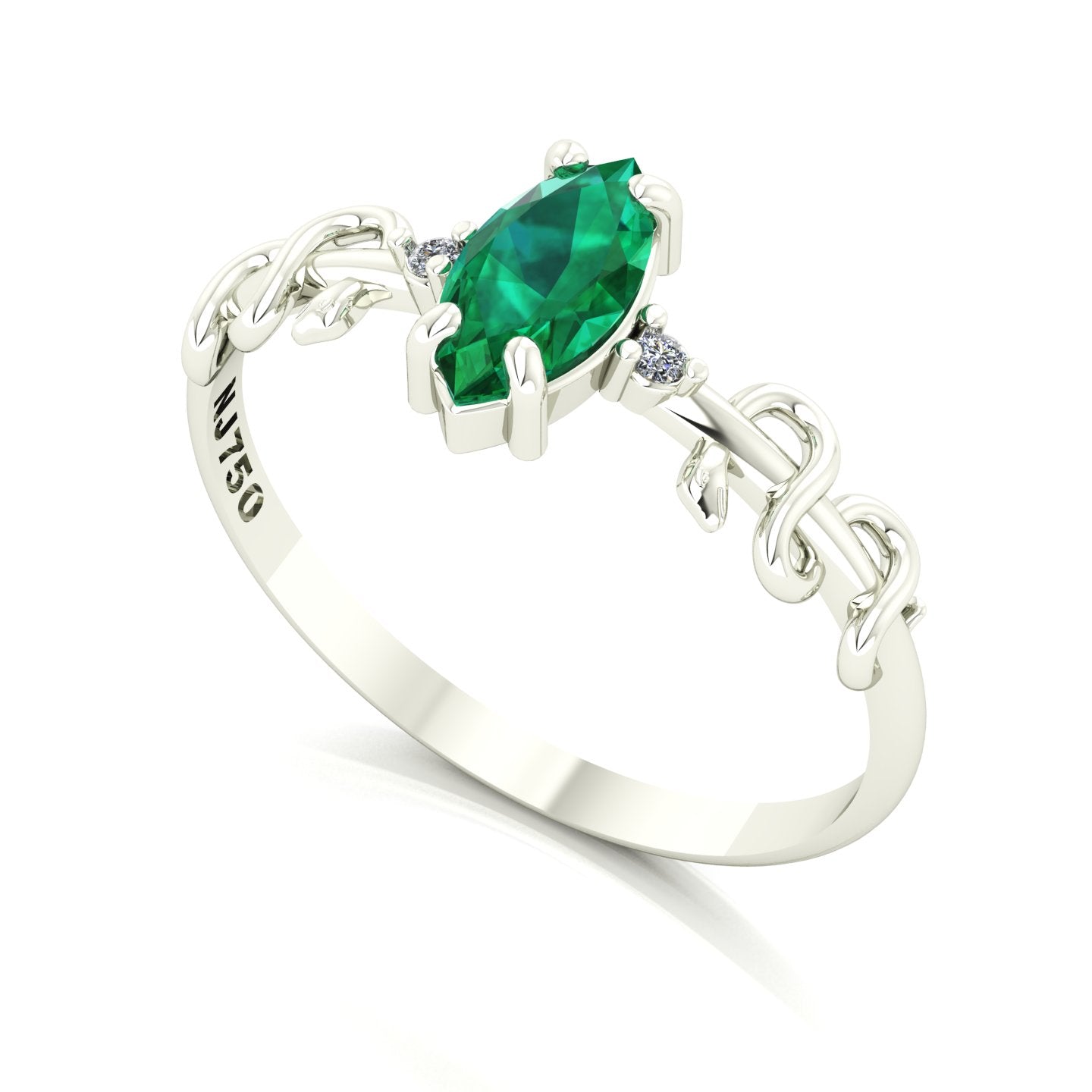 Anel de Formatura Meli Snakes de Medicina Ouro 18k