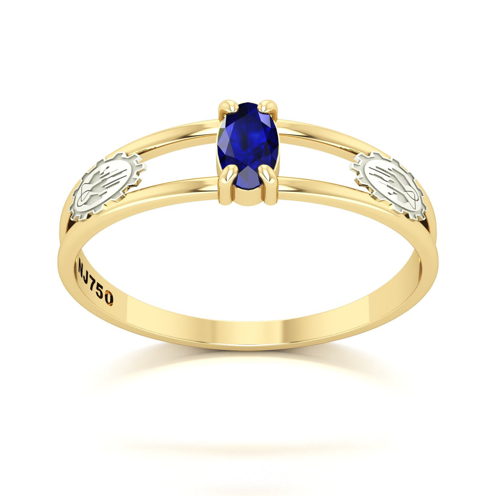 Anel de Formatura de Engenharia Química Nexus III Ouro 18k