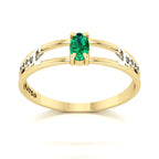 Anel de Formatura de Fisioterapia Nexus III Ouro 18k