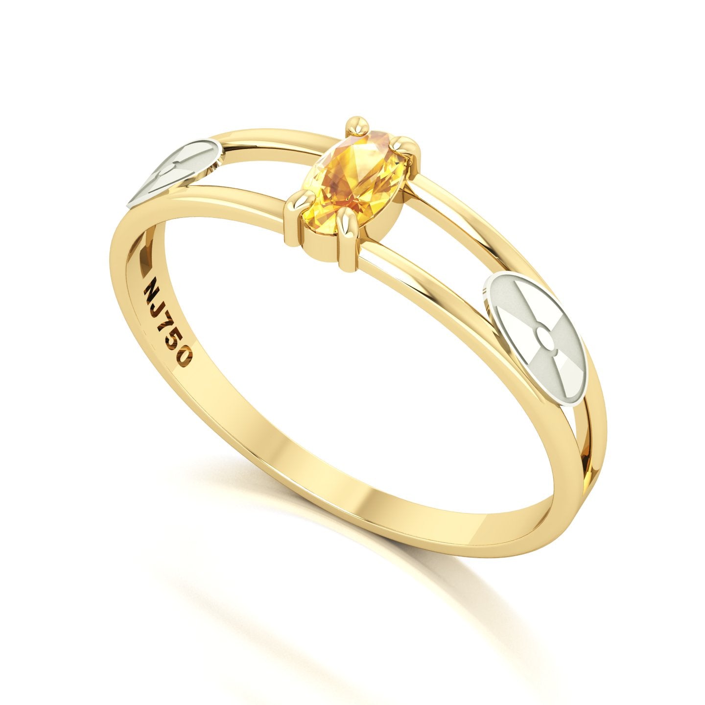 Anel de Formatura de Radiologia Nexus III Ouro 18k