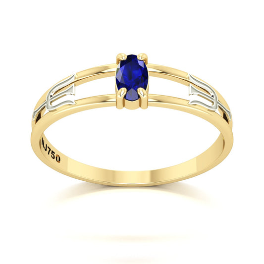 Anel de Formatura de Psicologia Nexus III Ouro 18k