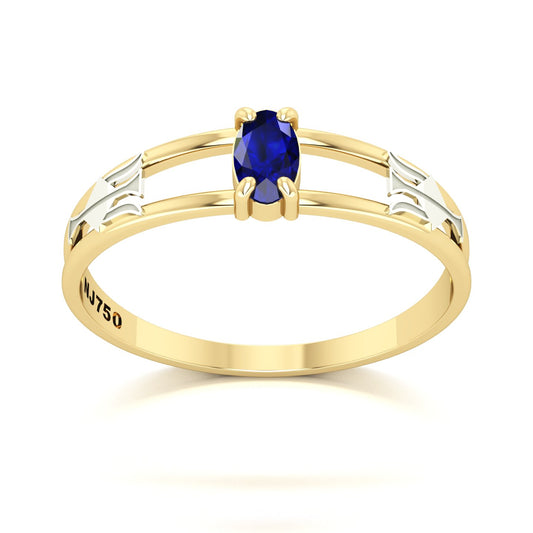 Anel de Formatura de Recursos Humanos Nexus III Ouro 18k