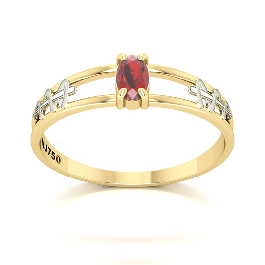 Anel de Formatura de Odontologia Nexus III Ouro 18k