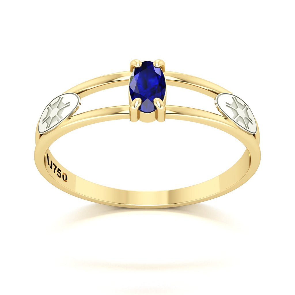 Anel de Formatura de Engenharia Agronômica Nexus III Ouro 18k