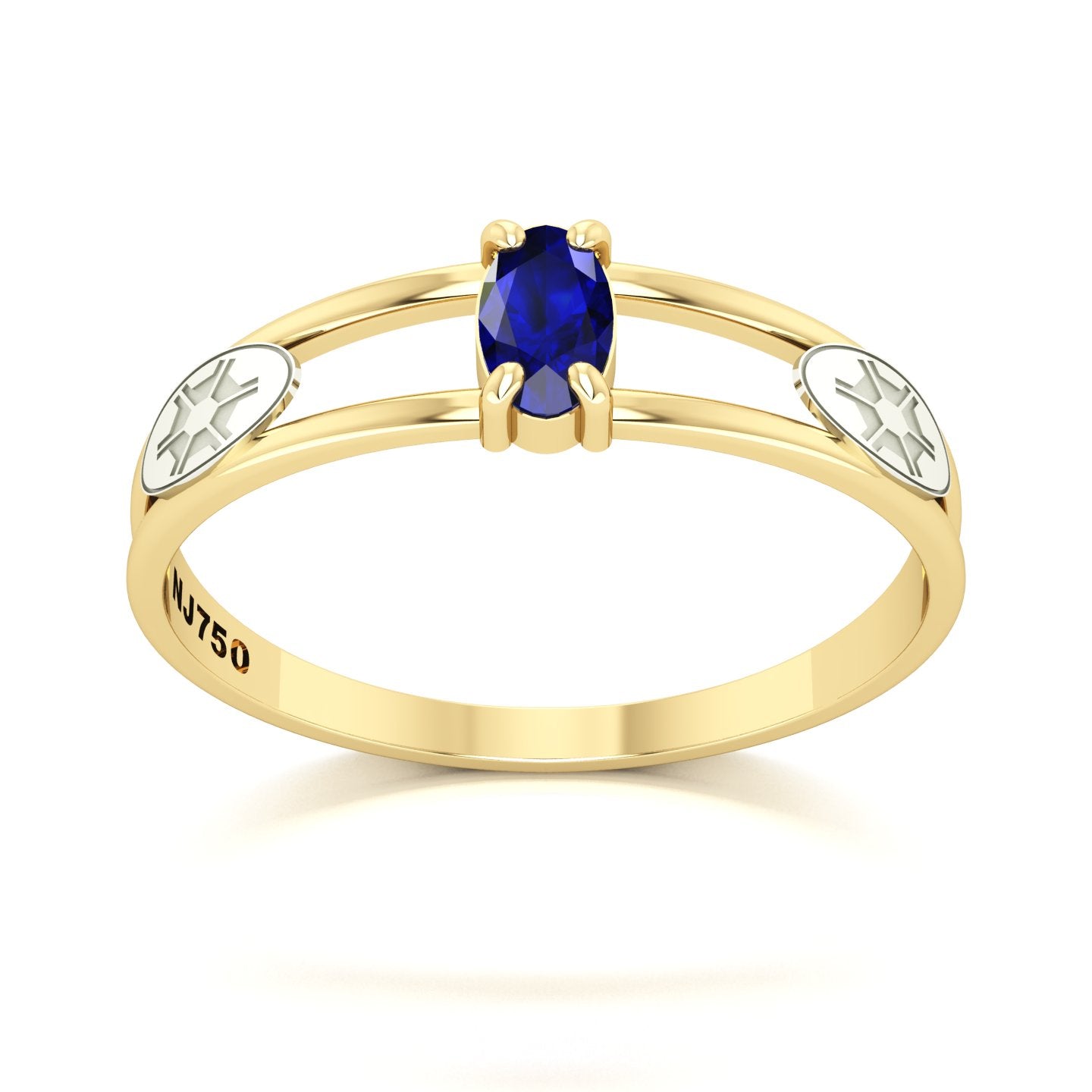 Anel de Formatura de Engenharia Agronômica Nexus III Ouro 18k