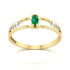 Anel de Formatura de Fisioterapia Nexus II Ouro 18k