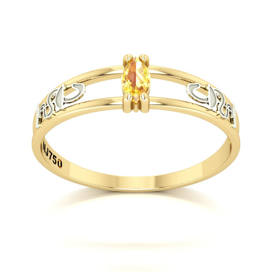 Anel de Formatura de Farmácia Nexus II Ouro 18k