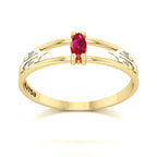 Anel de Formatura de Direito Nexus II Ouro 18k