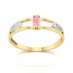 Anel de Formatura de Ciências Contábeis Nexus II Ouro 18k