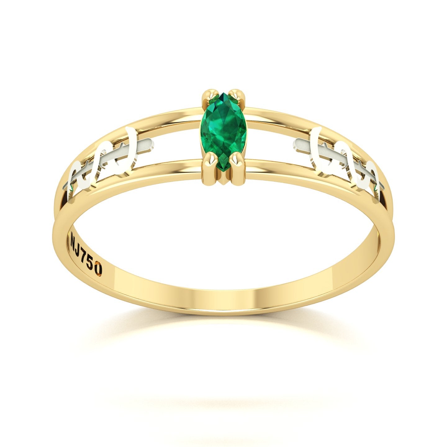 Anel de Formatura de Medicina Nexus II Ouro 18k