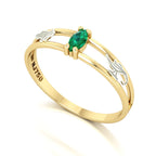Anel de Formatura de Técnico em Enfermagem Nexus II Ouro 18k