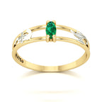 Anel de Formatura de Enfermagem Nexus II Ouro 18k