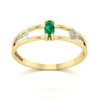 Anel de Formatura de Estética Nexus II Ouro 18k