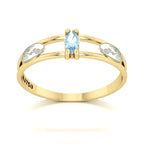 Anel de Formatura de Biologia Nexus II Ouro 18k