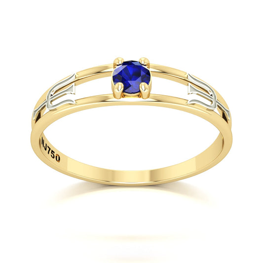 Anel de Formatura de Psicologia Nexus IV Ouro 18k
