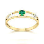 Anel de Formatura de Enfermagem Nexus IV Ouro 18k