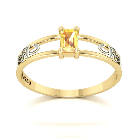 Anel de Formatura de Farmácia Nexus Ouro 18k