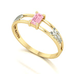 Anel de Formatura de Ciências Contábeis Nexus Ouro 18k