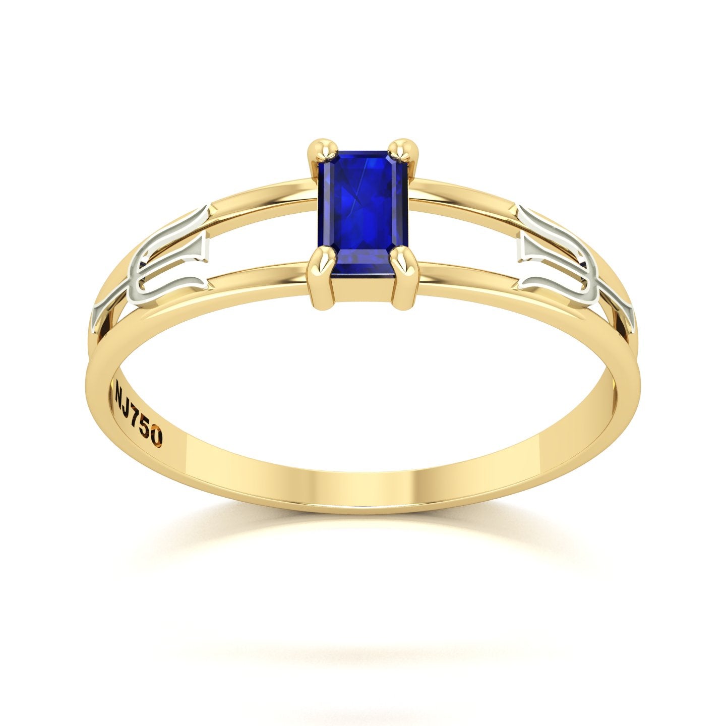 Anel de Formatura de Psicologia Nexus Ouro 18k